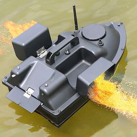 Bateau amorceur V18B PRO avec GPS 12 000mAh Noir