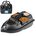 Bateau amorceur V18B PRO avec GPS 12 000mAh Noir