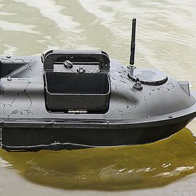 Bateau amorceur V18B PRO avec GPS 12 000mAh Noir
