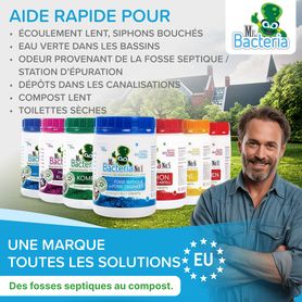 Nettoyant bio-enzymatique pour votre COMPOST 500g (Activateurs de compost)