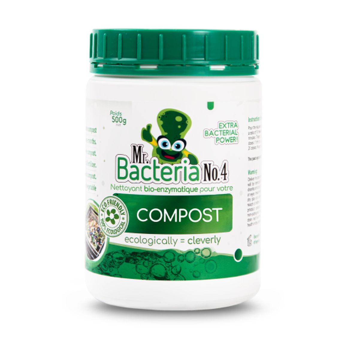 Nettoyant bio-enzymatique pour votre COMPOST 500g (Activateurs de compost)