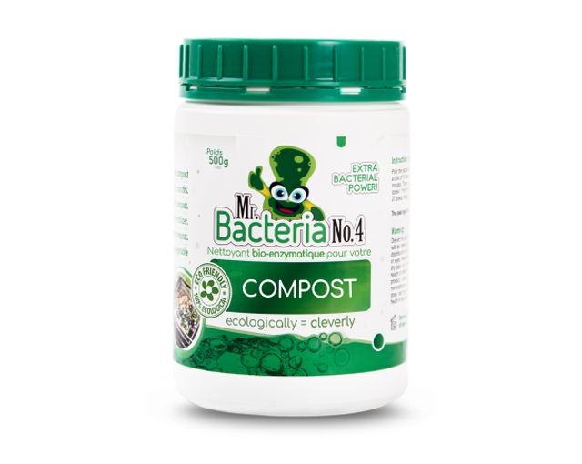 Nettoyant bio-enzymatique pour votre COMPOST 500g (Activateurs de compost)